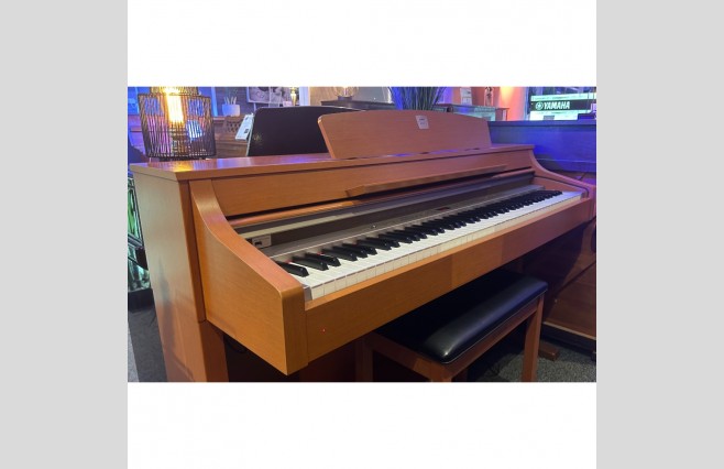 Yamaha CLP330 Satin Cherry Digital Piano, Used - Complete Package (SN:BCQI01004) - Image 1